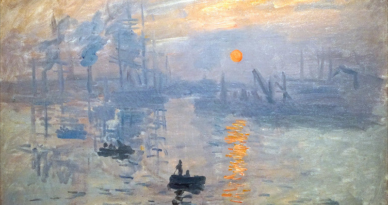 Claude Monet, artwork "Impression, soleil levant", Paris, by dalbera under CC BY 2.0