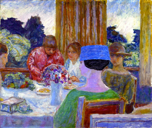 Bonnard, Teatime at Villa Flora, MatchArt