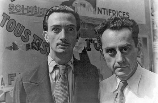 "Portrait Man Ray, Salvador Dali, Paris", Carl van Vechten, wikipedia commons