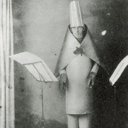 "Hugo Ball at Cabaret Voltaire Dada" photo under Public Domain, MatchArt