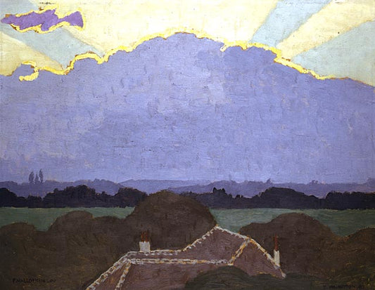Nuage à Romanel, Vallotton 