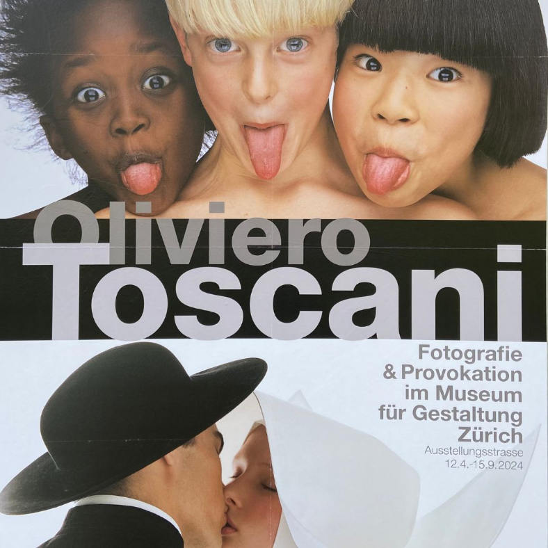 Poster Exhibition Oliviero Toscani by MatchArt 2024