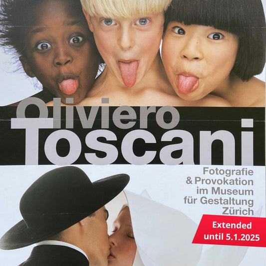 Poster Exhibition Oliviero Toscani Extended ©MatchArt 2024